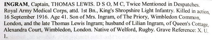 Information held at cemetery